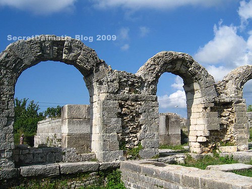 Ruins of the amphitheater
