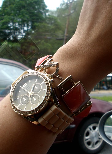 watch and bracelet
