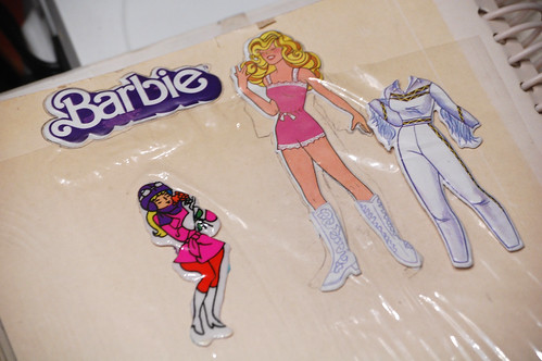 barbie stickers