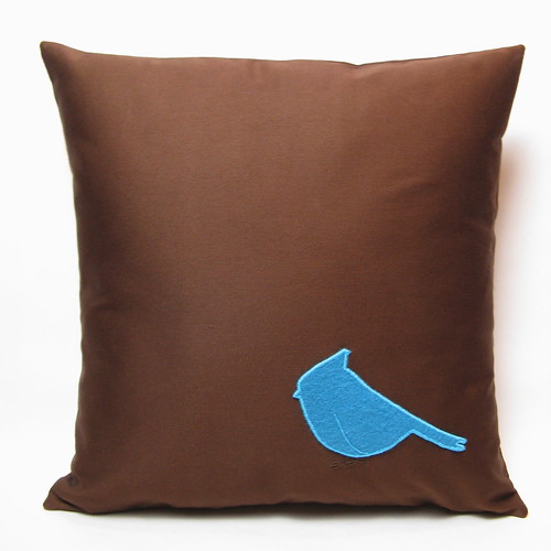 Bluebird of Happiness Pillow