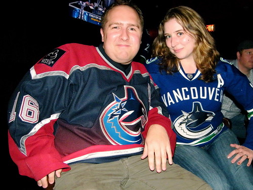 Round Two, Game One, Canucks Tweetup