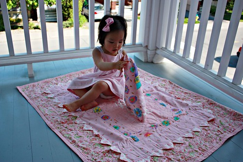 'lilah's giggles' quilt
