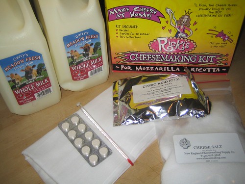Ricki's cheesemaking kit