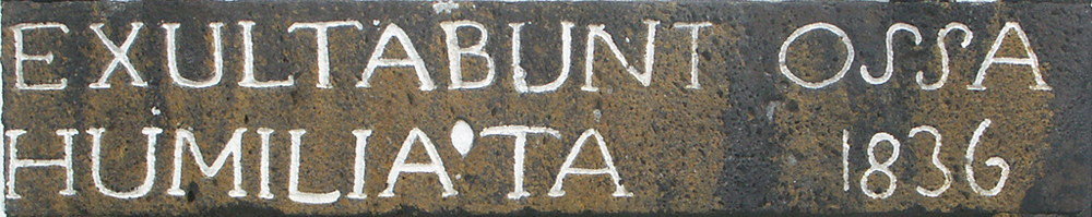 sign from Santo Amaro cemetary