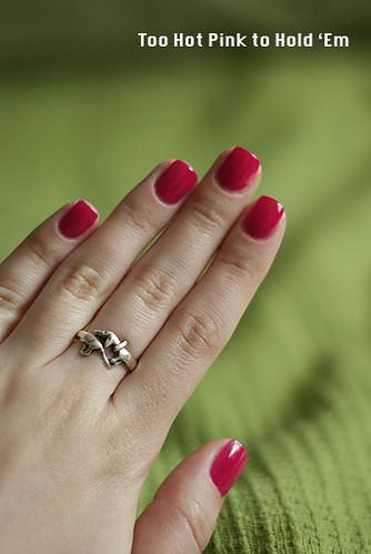 OPI - Too Hot Pink to Hold 'Em 2