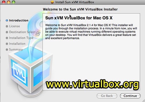 Install Sun xVM VirtualBox