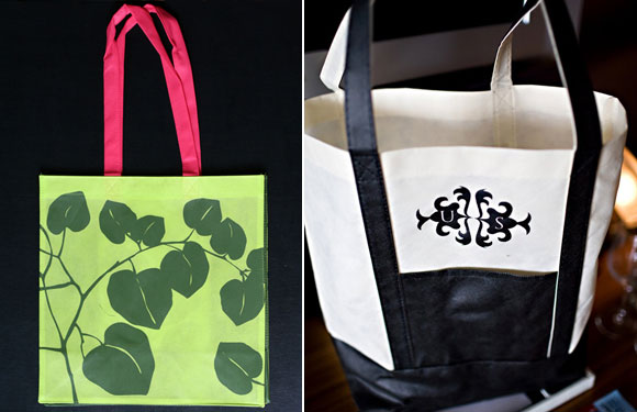 Cool eco shopping bags - for wedding favors