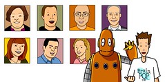 The BrainPOP UK team avatars