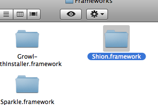 Shion.framework