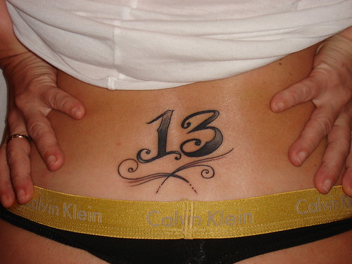 tattoo of 13