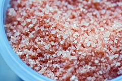 sriracha salt close-up