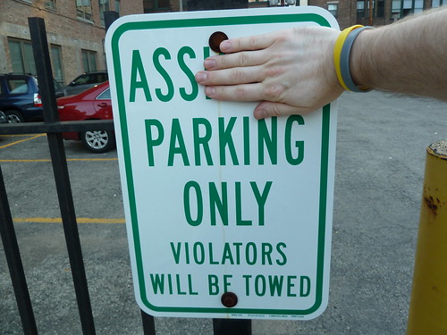 Ass Parking Only