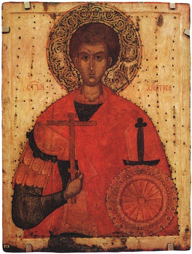 005- San Demetrio de Tesalonica-escuela de Pskov- siblo XV