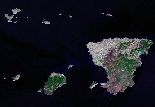 Nisos Aegina - Landsat Island Image Mosaic N-34-35_2000 (1-125,000) Modified