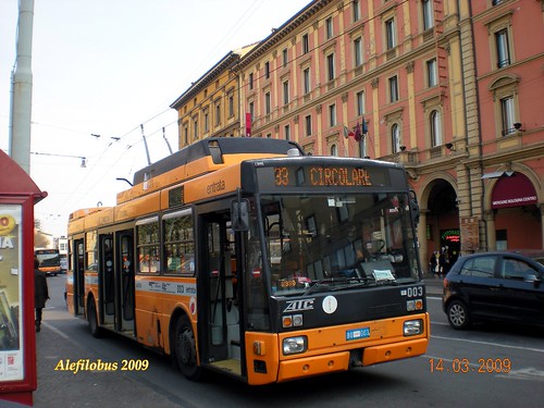 Bologna: filobus n° 003 Capolinea