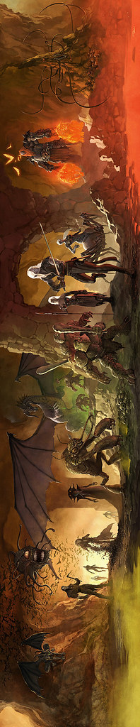 Dungeons and Dragons 4E DM Screen, by Francis Tsai