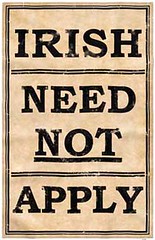 irish need not apply