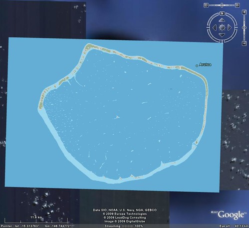 Four Layers Loaded into Google Earth
