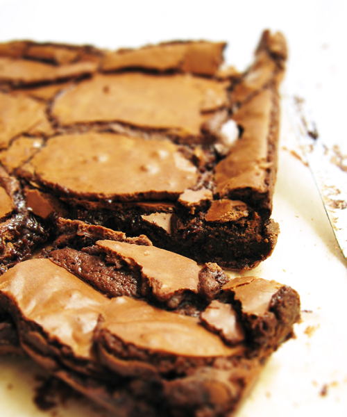 Tartine Brownies (close-up)