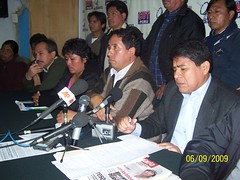 Conferencia de Prensa - Frente Nacional de lucha por la Vida 09-06-09