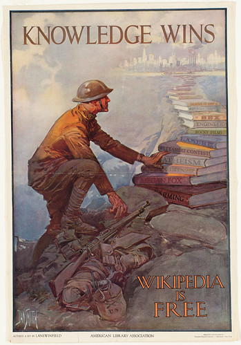 WWIII Propaganda: Wikipedia is Free by Brian Lane Winfield Moore.