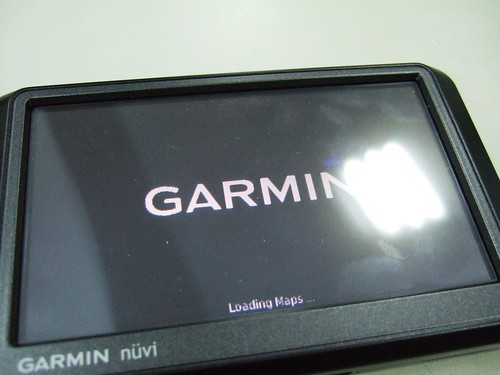 GARMIN nuvi 255w 開機畫面