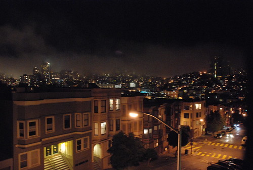Nob Hill in the background