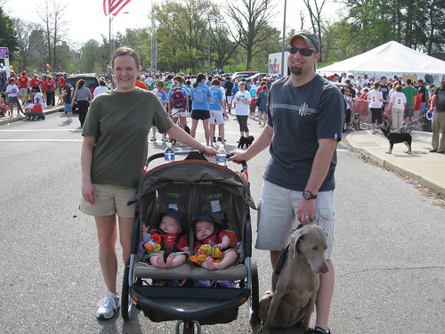 March for Babies 2009 with friends
