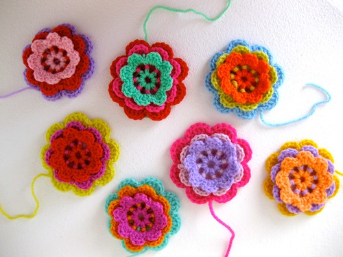 tri-colour roses by sarah london textiles.