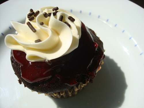 Black Forest Cupcake, The Yellow Leaf Cupcake Co., Seattle