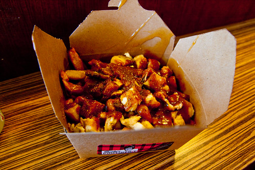 Curry Chicken Poutine at Smoke's Poutinerie