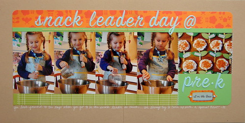 Snack Leader Day @ Pre-K