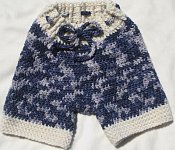 Crocheted Malabrigo Wool Board Shorts (Medium)