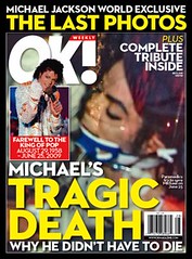 ok magazine michael jackson cover