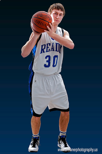 Ryan in Basketball Uniform