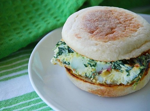 frittata breakfast sandwich