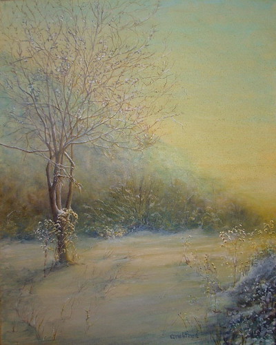 soft landscape paintings
