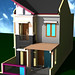 Renovasi Rumah Minimalis 2 lantai by Indograha Arsitama Desain 
& Build