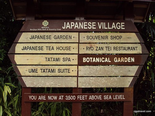Japanese Garden Berjaya Hill Resort