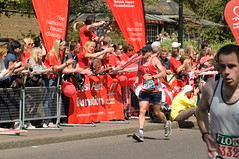 BHF Heart Runners at Flora London Marathon 2009