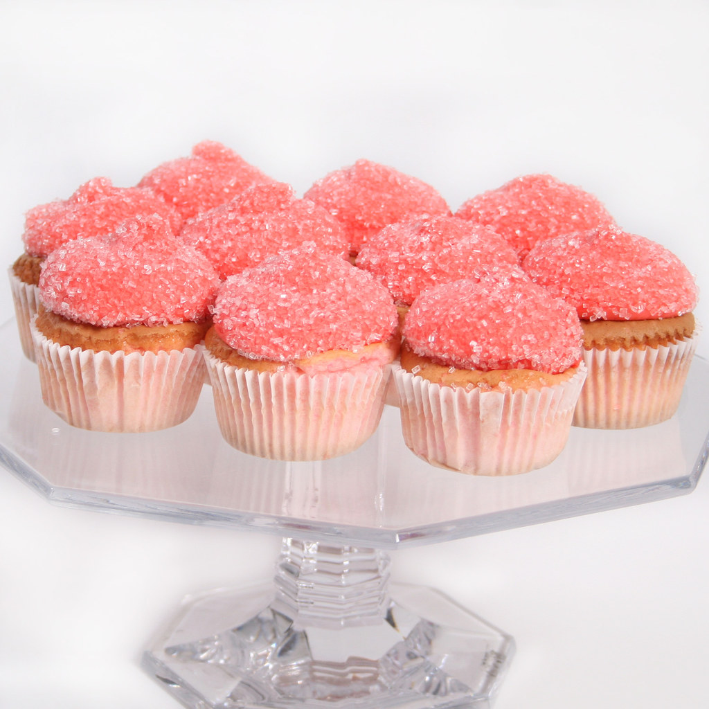 Strawberries And Champagne Cupcakes
