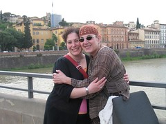 With Mamasita in Florence