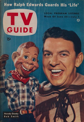 TV Guide - June 25 - July 1, 1954 w/ Bob Smith & Howdy Doody