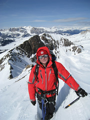 Winter Mountaineering on Monte Sief- Col di Lana, Dolomites