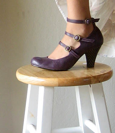 Triple Strap Mary Janes