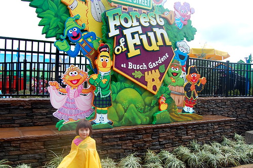 entrance to the new Sesame Street Forest of Fun