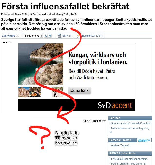 TT-nyhet hos SvD.se