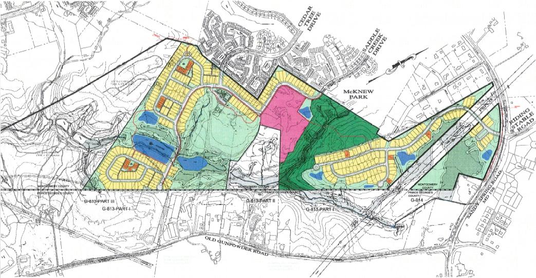 Proposed Site Plan, Fairland Park Community