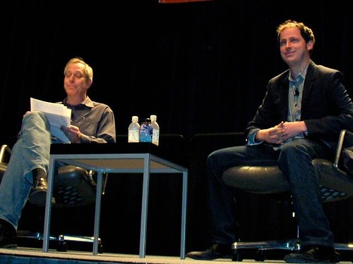 SXSWi 2009: Nate Silver Interviewed by Stephen Baker by LauraMoncur from Flickr