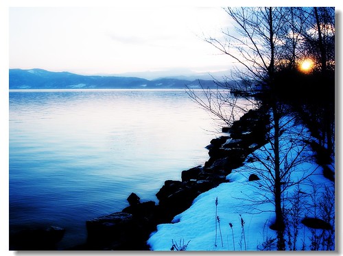 JAPAN 北海道Hokkaido 洞爺湖日出Lake Toya sunrise by chun 銘俊.